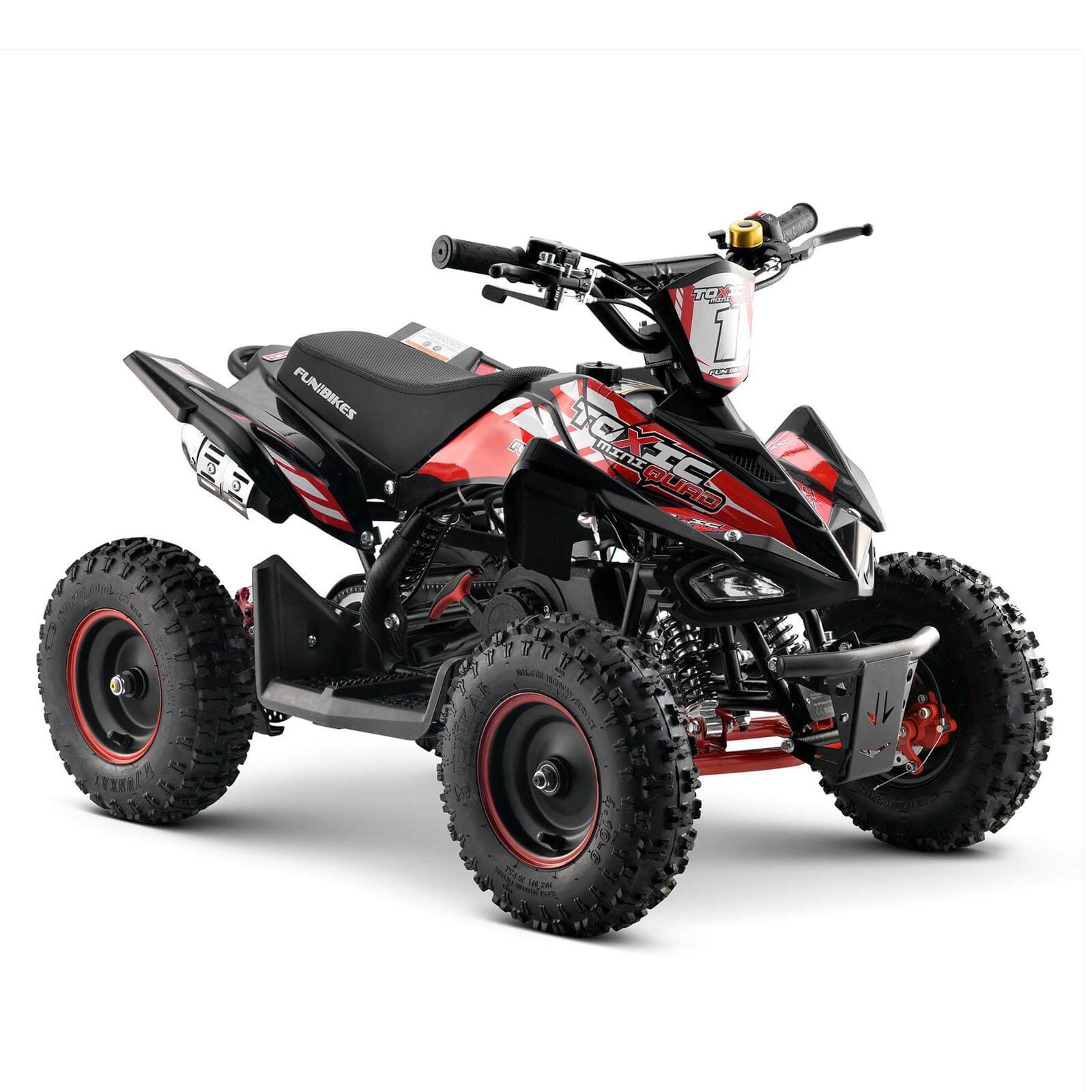 Toxic Mini Quad Bike 50cc in Red