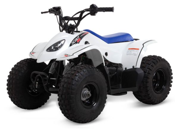 SMC Hornet Junior Quad Bike 90cc in White